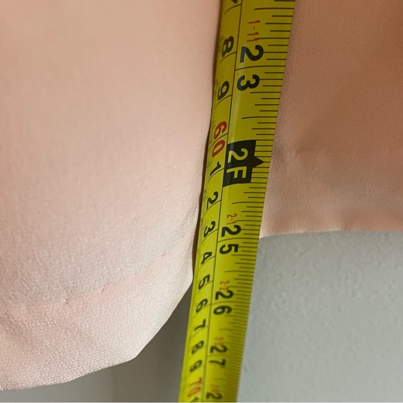 J. CREW 100% Silk Embroidered Bell Sleeve Blouse - Blush Pink Size 2 - Picture 10 of 12